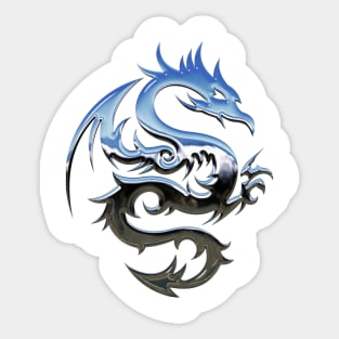 Blue Dragon Sticker